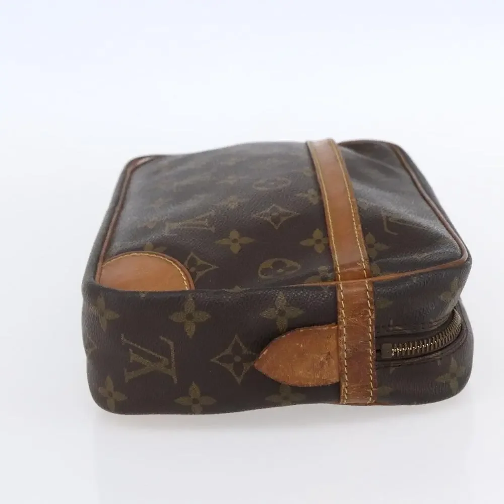 Louis Vuitton Monogram Compiegne 28 Clutch Bag Brown